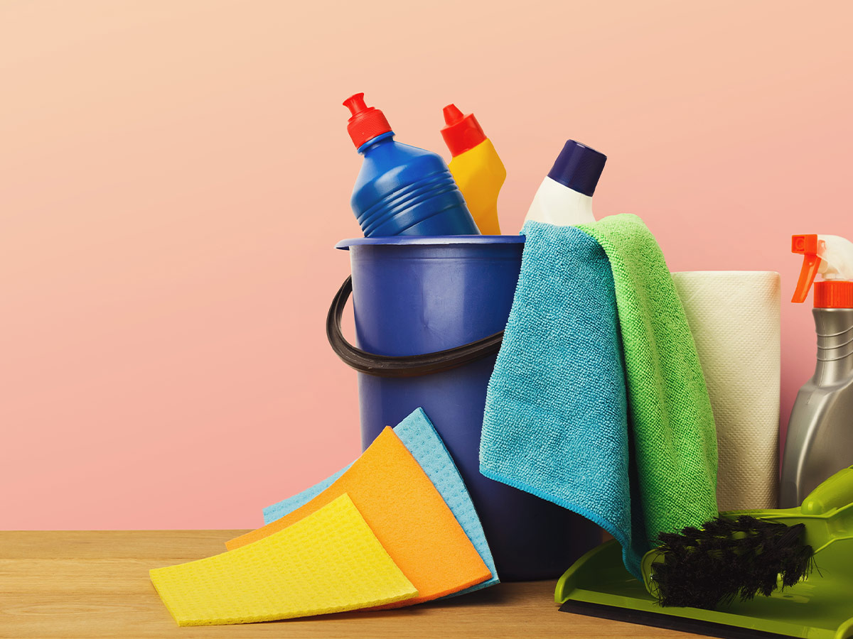chemical cleaners and cleaning supplies