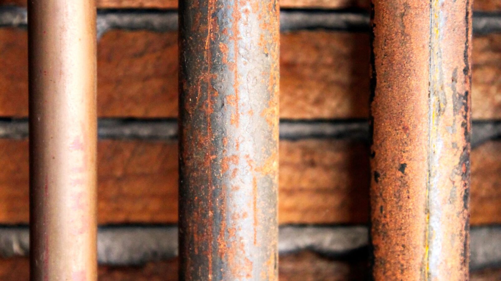 Close up of pipes